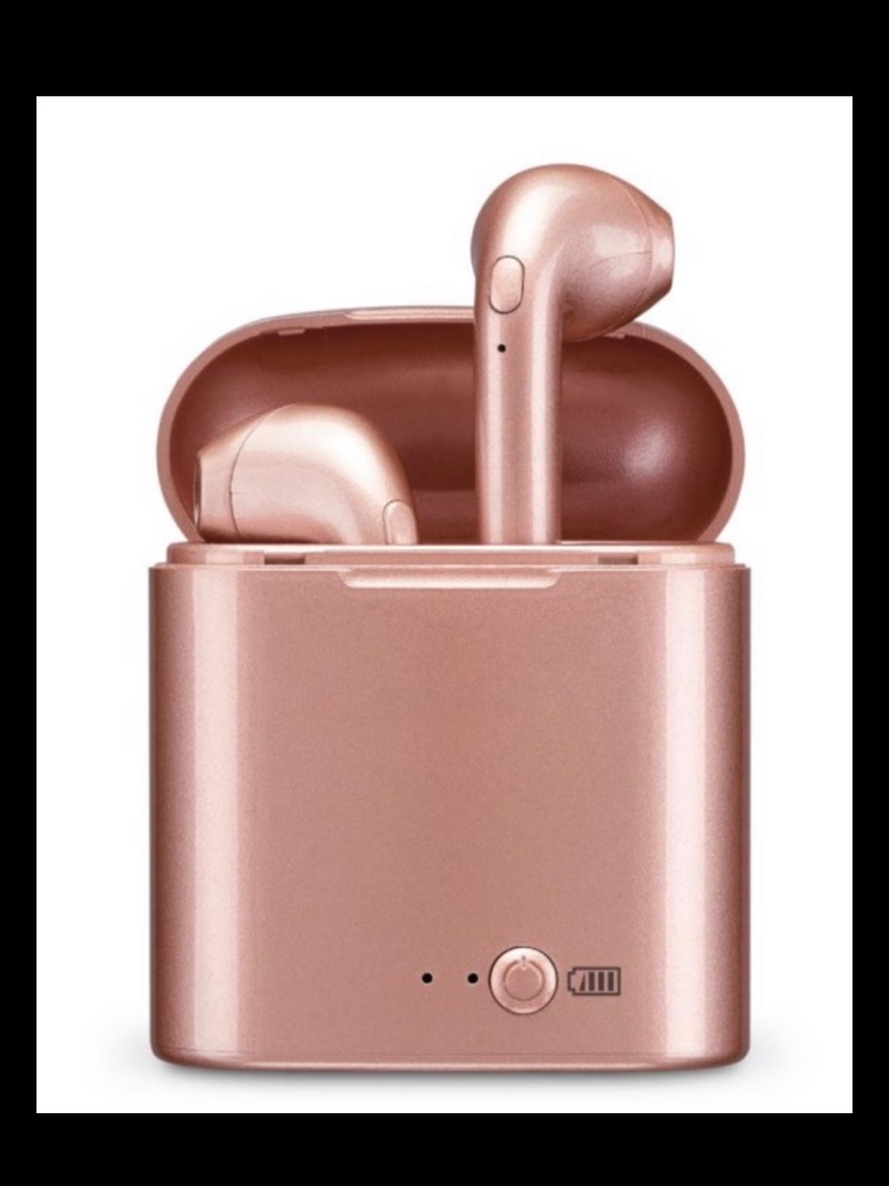 iLive Truly Wire Free Earbuds Bluetooth Wireless In Ear Headphones Rose Gold